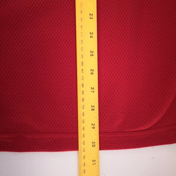 Nike Men's Red Sleeveless Size Large Athletic Tank Top - Picture 9 of 10